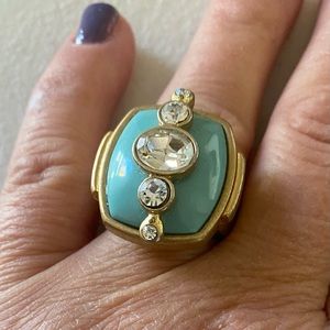 Gorgeous Lia Sophia turquoise ring